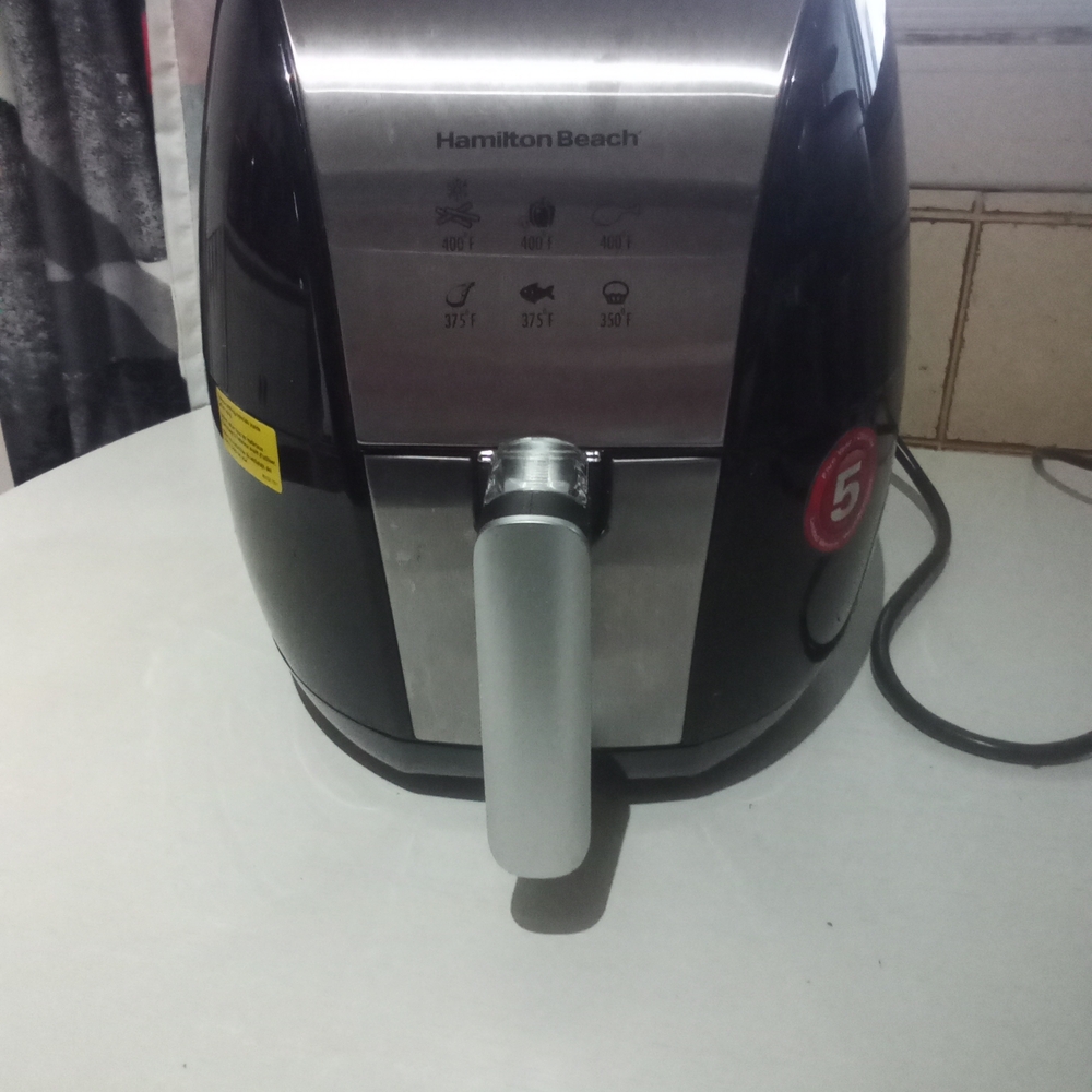 Hamilton Beach Black Air Fryer